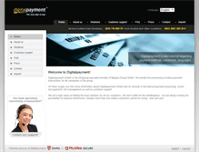 Tablet Screenshot of digitalpayment.net